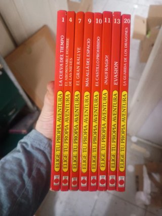 Colección Elige tu propia aventura Timun Mas lote