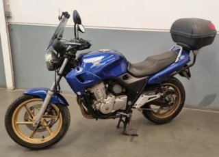 Honda CB500 Azul y Dorada