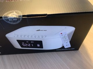 KLIM Boombox E1 Reproductor CD Radio USB