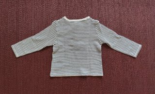 Camiseta bebé de rayas de Kiabi