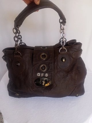Bolso de piel GFS