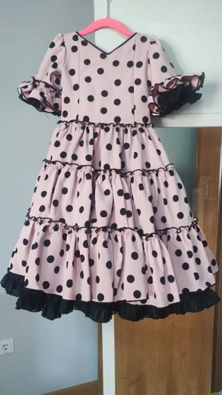 Traje Flamenca Niña Ana Barroso