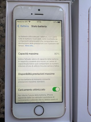 iPhone SE 1ª Gen 32GB Oro Rosa + Cuffie