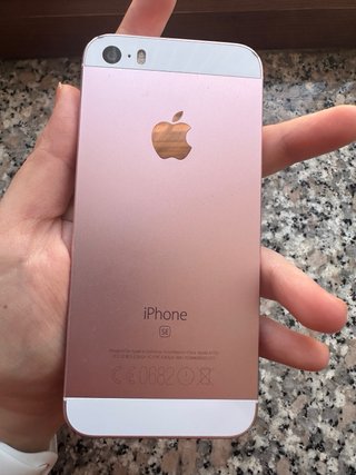 iPhone SE 1ª Gen 32GB Oro Rosa + Cuffie