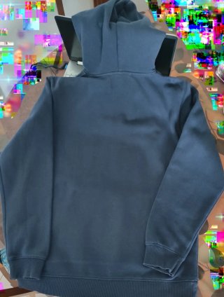 Sudadera unisex con capucha azul marino QUIKSILVER