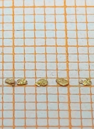 Set 5 Pepite Oro