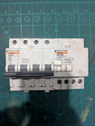 Diferencial Vigi Tetrapolar C25 Merlin Gerin
