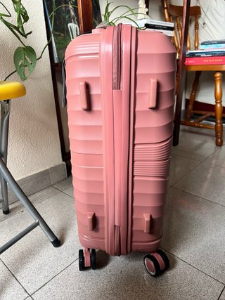 Maleta de cabina rosa 1990s nueva