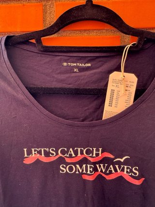 Camiseta Tom Tailor Azul Talla XL