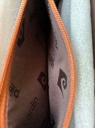 Cartera Pierre Cardin Marrón Cocodrilo