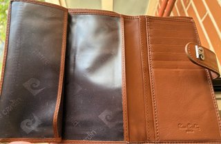 Cartera Pierre Cardin Marrón Cocodrilo