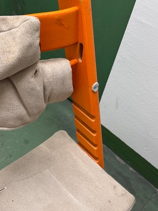 Silla Stokke Tripp Trapp Naranja + Arnés