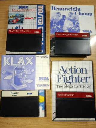 Pack 4 Juegos SEGA Master System II