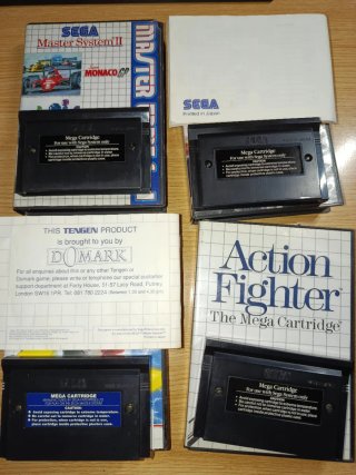 Pack 4 Juegos SEGA Master System II
