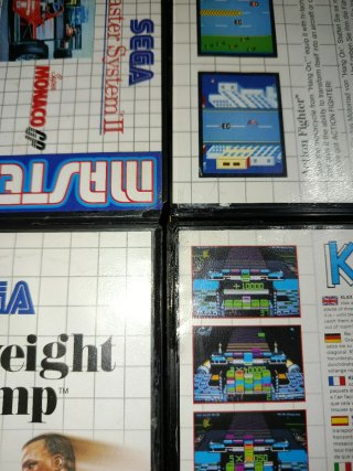 Pack 4 Juegos SEGA Master System II