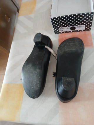 Zapatos de Flamenca Negros Talla 34