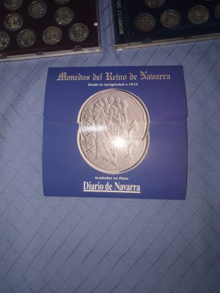 Monedas de Plata de Ley - Navarra