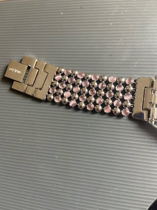 Reloj Swatch Rosa y Plateado