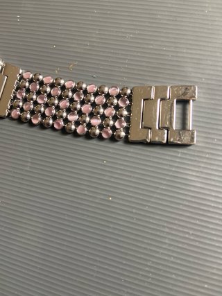 Reloj Swatch Rosa y Plateado