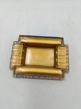 CENICERO DE CRISTAL CINZANO