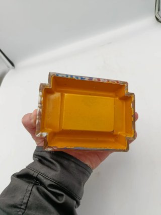CENICERO DE CRISTAL CINZANO