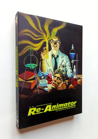 Digipack Re-Animator dvd. Edición remasterizada.