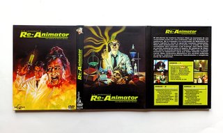 Digipack Re-Animator dvd. Edición remasterizada.