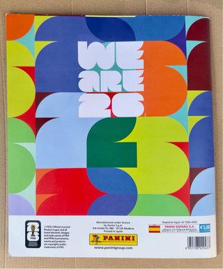 Lote iniciación Panini Mundial FIFA 2026