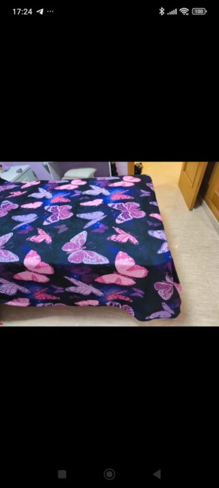 Funda nórdica mariposas cama 105 + funda almohada