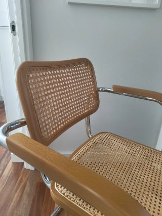 Silla Cesca B64 Marcel Breuer Ratán