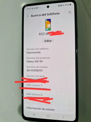 Samsung Galaxy A52 5G Azul