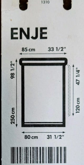 Tenda a rullo IKEA ENJE 85x250 cm
