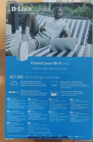 Repetidor WiFi D-Link DAP-1610 AC1200