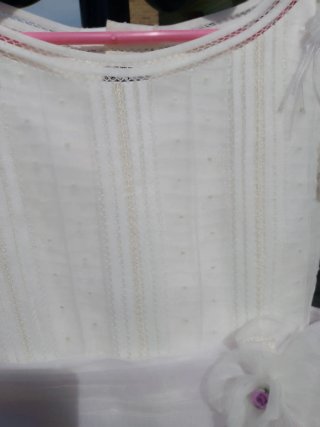 Vestido Comunión Corte Inglés Blanco