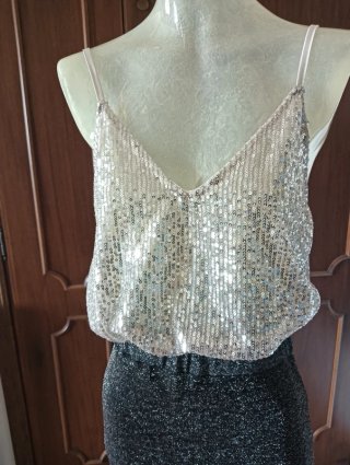 Top Zara scintillante