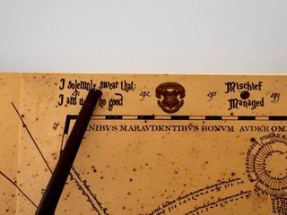 Mapa del Merodeador Harry Potter interactivo