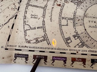 Mapa del Merodeador Harry Potter interactivo