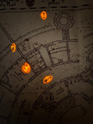 Mapa del Merodeador Harry Potter interactivo