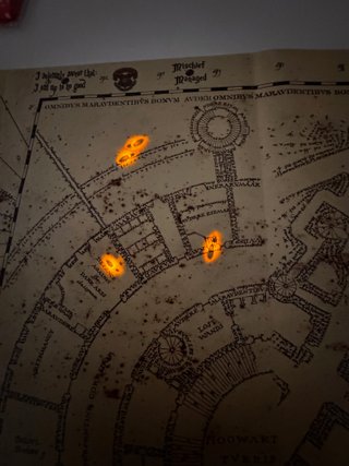 Mapa del Merodeador Harry Potter interactivo