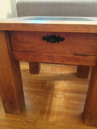 Mueble Salón Rústico Madera Completo,NO Televisión