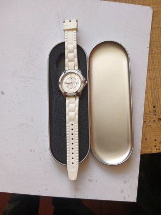 Orologio Tommy Hilfiger Donna Argento e Bianco