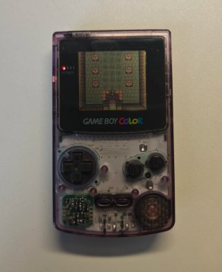 Game Boy Color Morada Transparente