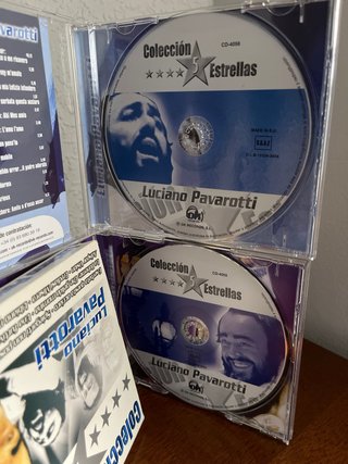 CD (2) Colección 5 Estrellas Luciano Pavarotti