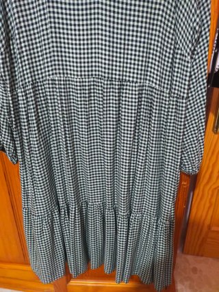 Vestido cuadros mujer talla 48-50