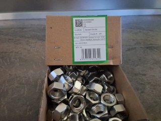 Dadi esagonali inox M16  A2 - Confezione da 100