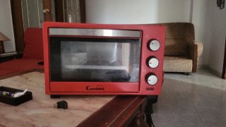 Horno Eléctrico Rojo