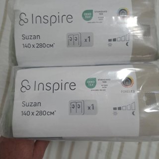 2 Tende Inspire 140x280 cm