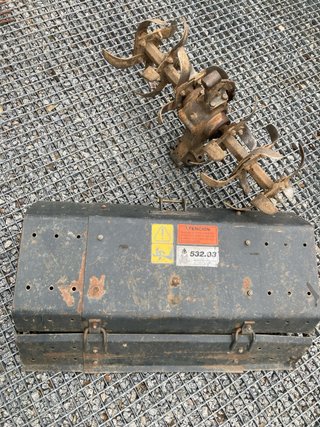 Motocultor amarillo Pasquali