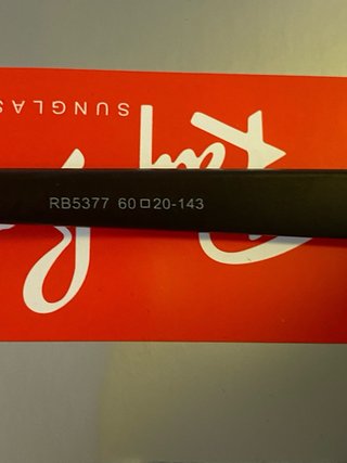 Gafas de Sol Ray-Ban Negras mates Polarizadas