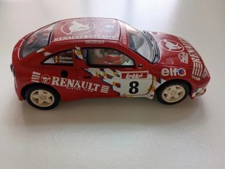 Coche Scalextric Renault Megane Team #8 Rojo